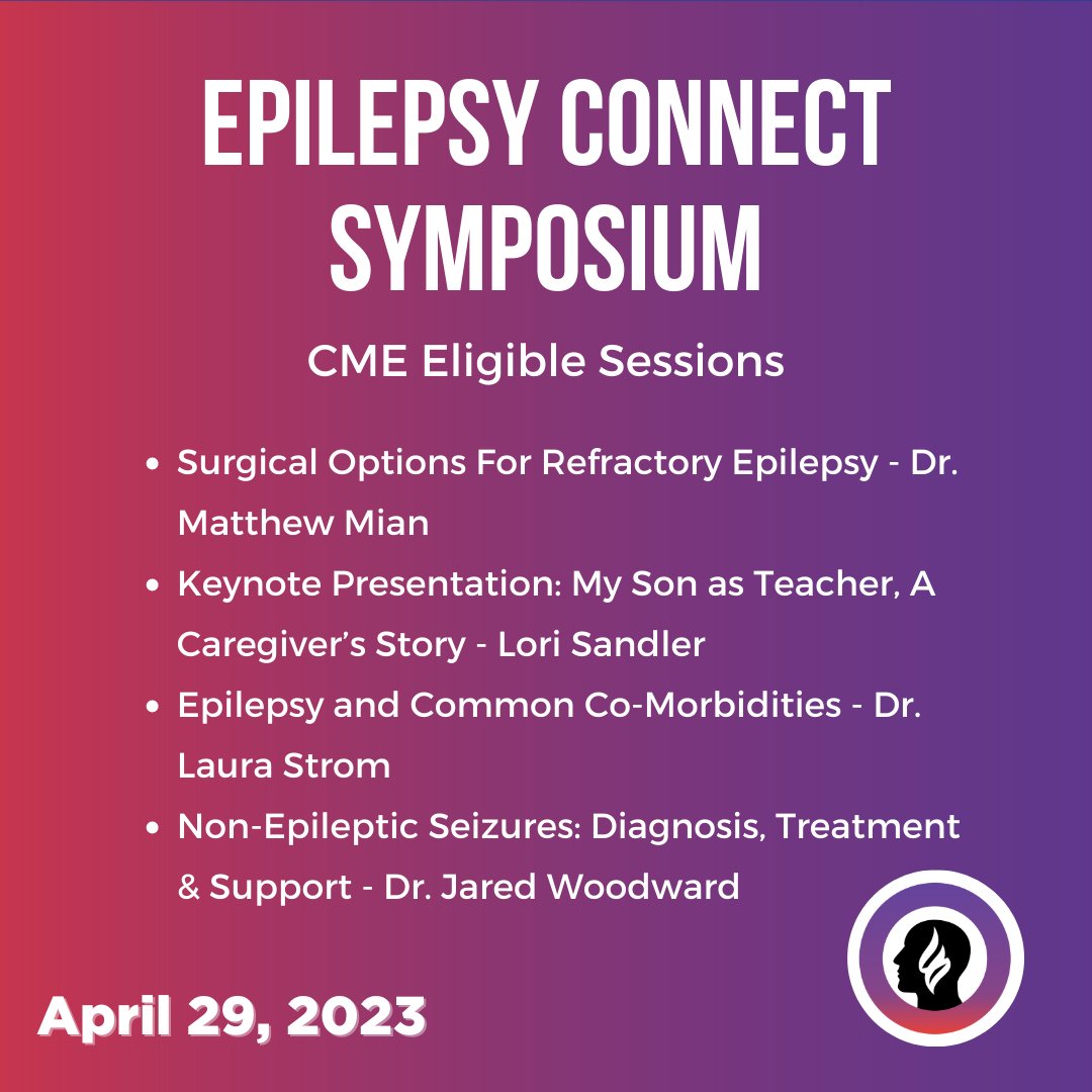 Join us on Saturday, April 29 at Children's Hospital for our annual Epilepsy Connect Symposium. epilepsycoloradowyoming.org/connect-with-o…

#epilepsyawareness
#epilepsy 
#symposium