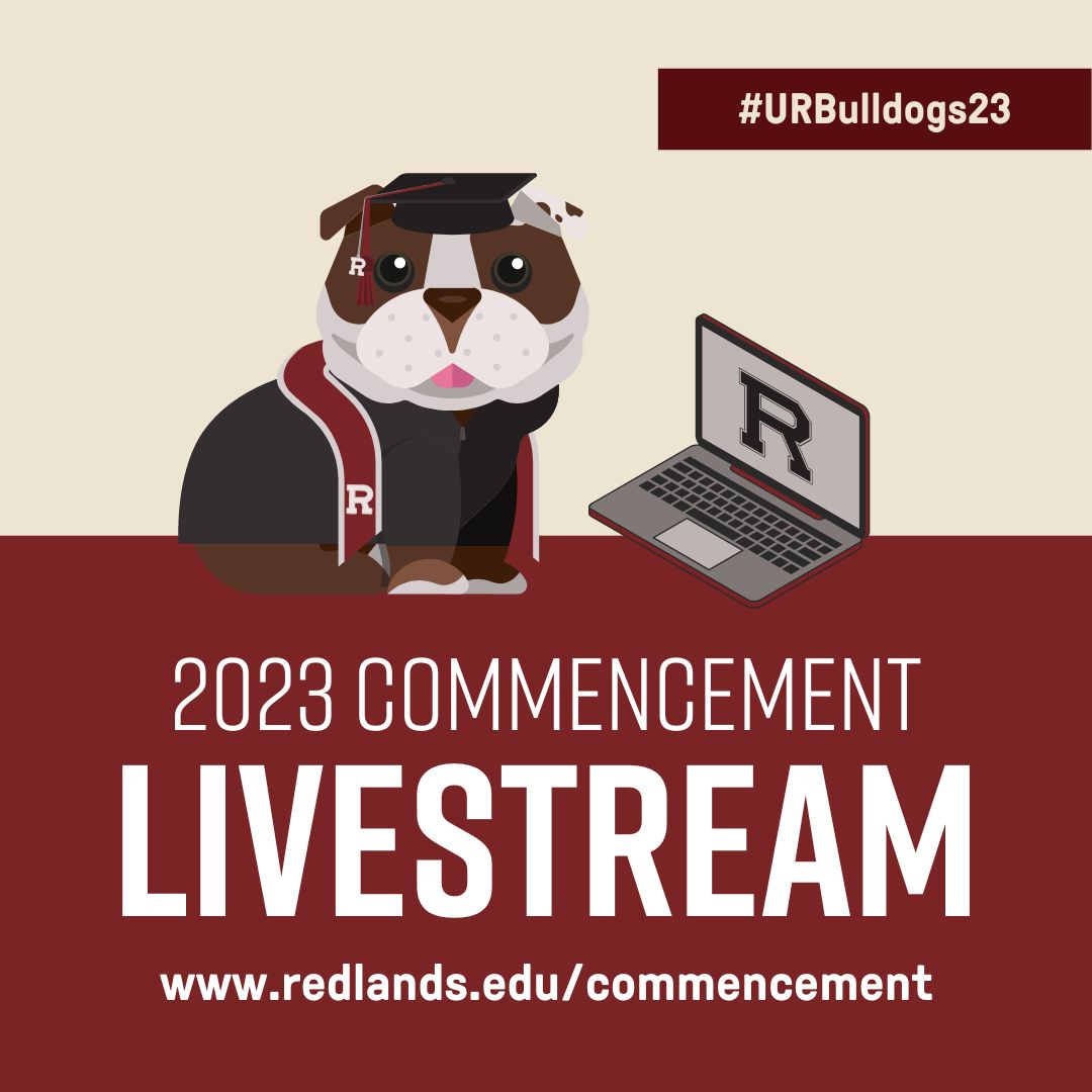 UofRedlands's tweet photo. Commencement is just a few days away! For those who can't join us in person, don't forget to tune in to our live stream and celebrate this momentous occasion with us virtually!
Commencement link: https://t.co/O9cVTPfKKm
#URBulldogs23 #CommencementWeek #UniversityofRedlands https://t.co/jdECZqtlV1