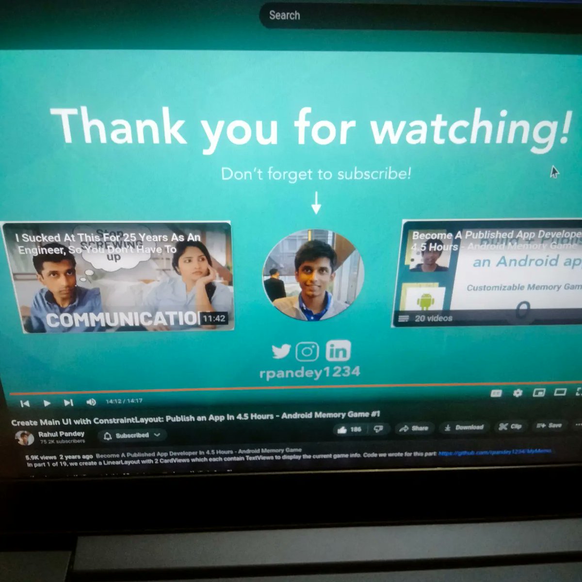 tamalchow2's tweet photo. Late night learning Android development by following @rpandey1234 Rahul Pandey's videos. And taking notes after lessons. Loving it! #kotlin #android #softwareengineering #mainactivity https://t.co/2uC9umBEix