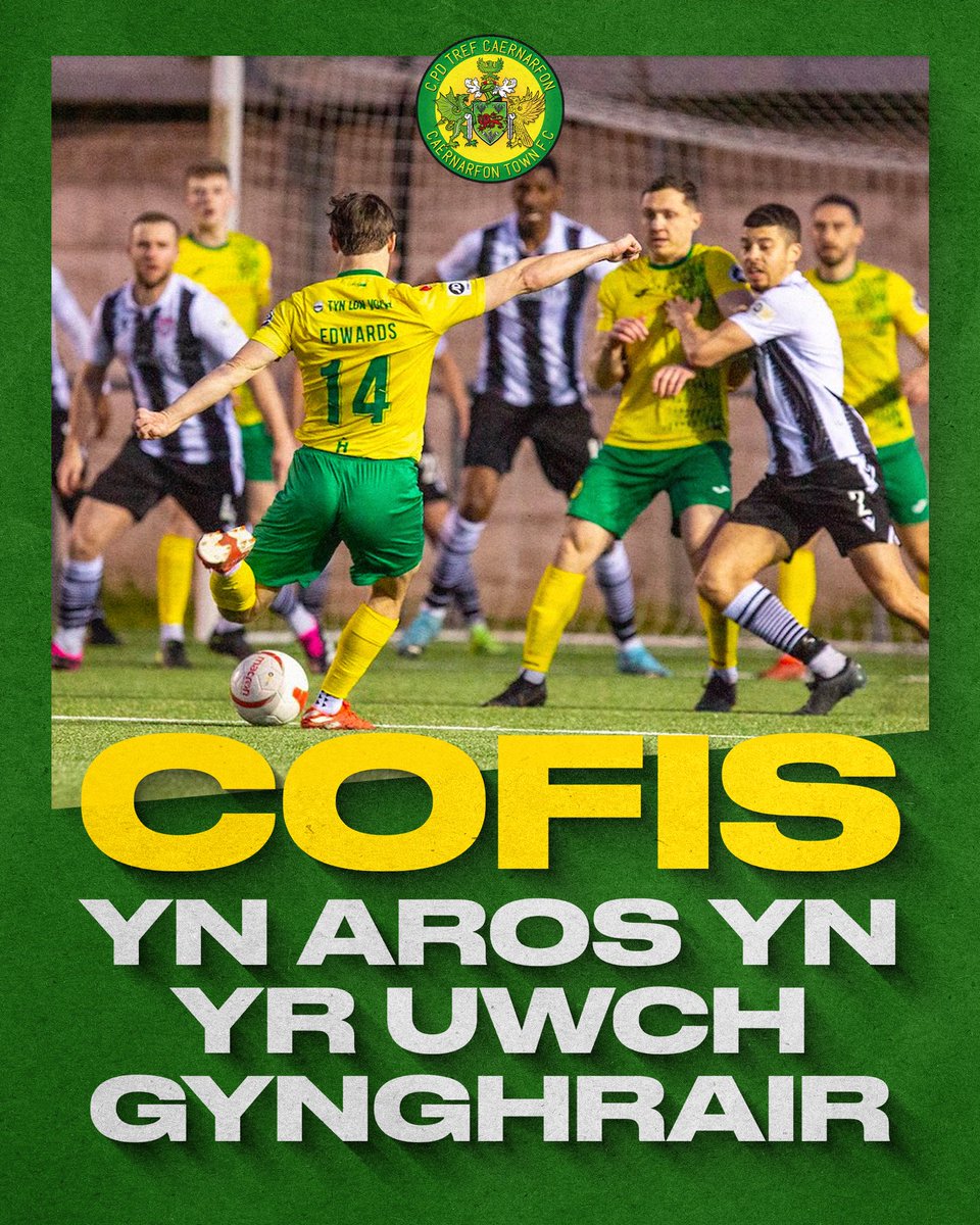 CPD Tref Caernarfon Town FC tweet media