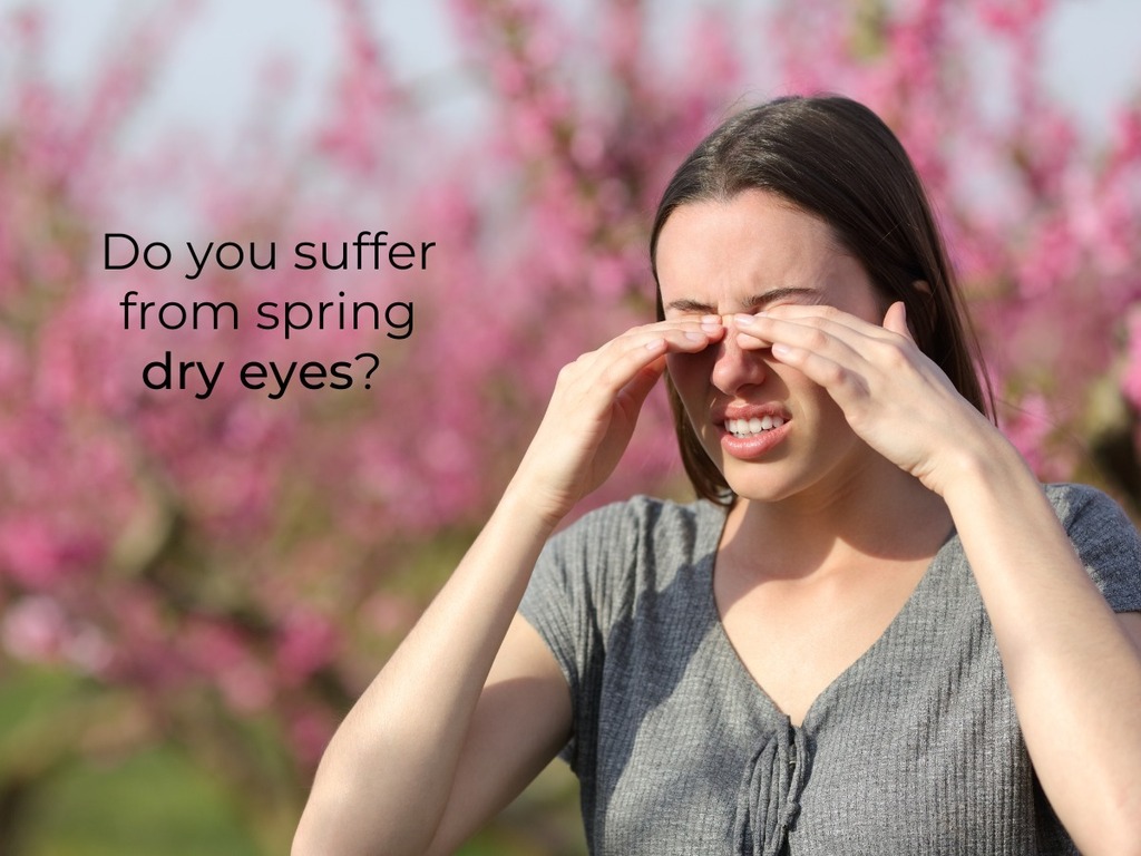 Do you suffer from spring dry eyes? Dry eyes can occur in the spring due to a variety of reasons.
One common cause is seasonal allergies, also known as allergic conjunctivitis. During the spring, pollen from trees, grasses, and flowers are in the air, an… ift.tt/Fwr59yU