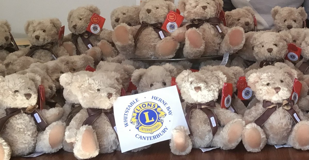 AndHerne's tweet photo. 48 Teddy Bears ready for the Accident and Emergency unit at Estuary View and the local ambulance service. They've proved invaluable in helping children cope with being in pain, or fear of the unexpected in strange surroundings. #Whitstable #Estuaryview #AandE #teddies https://t.co/VGtnOL7NQr