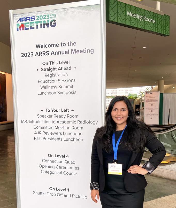 DeepaliBhalla7's tweet photo. Thank you @ARRS_Radiology for accepting my research on Brainstem atrophy in AD and correlation with cognition, sleep, and mood disturbances for oral presentation at 123rd ARRS Annual Meeting in Honolulu, Hawaii! Had a great time and learned a lot from other projects!
#ARRS23 https://t.co/ZIeUlJA95L