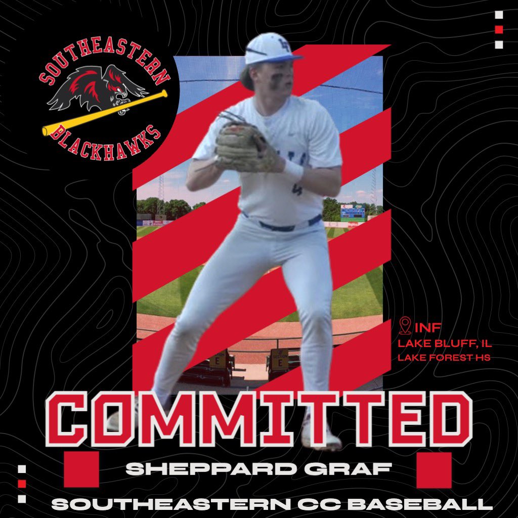 Excited to announce my commitment to Southeastern CC <a href="/BaseballLfhs/">LFHS Baseball</a> <a href="/RaysIllinois/">GRB Rays-Illinois</a> <a href="/SCCBlackhawksBB/">Southeastern CC BSB</a> @PBRIllinois