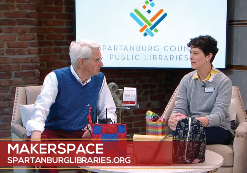 sptbglibraries's tweet photo. Check out Cath, the Director of Makerspace, on Your Carolina  today, discussing our lovely Makerspace! Thank you, Your Carolina, for having us.

https://t.co/esop2PvBuw

#scpl #sparkspace #makerspace #vinyl #creativebug #sewing #laserprinter #glowforge #crafts #funcrafts https://t.co/3jqEf6xDQQ