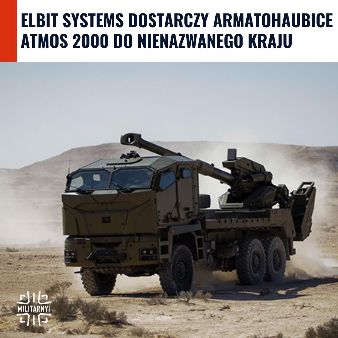 MilitarnyiPL's tweet photo. Izraelska spółka Elbit Systems zawarła umowę z nieujawnionym klientem międzynarodowym na dostawę ATMOS 2000, czyli samobieżnych armatohaubic kalibru 155 mm na podwoziu czeskiej Tatry
Detale: https://t.co/cgbO66uWGB
#Artyleria #ATMOS2000 #BliskiWschód #Izrael https://t.co/pwadBGEak6