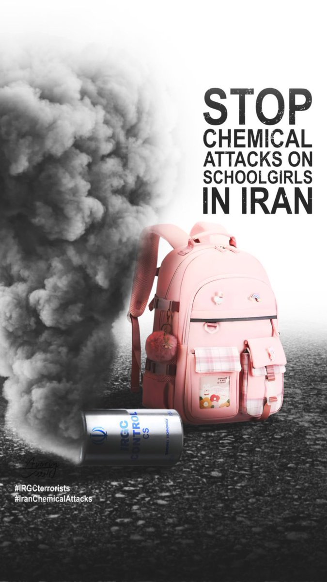 Millions of children are at risk amid ongoing deliberate chemical attacks on schools in Iran.
The Islamic regime failed to investigate, dismissed symptoms as “stress/mental contagion”.
<a href="/UN_OCT/">United Nations Office of Counter-Terrorism</a> urge the regime to stop the attacks. Children deserve better.

#IranChemicalAttacks
