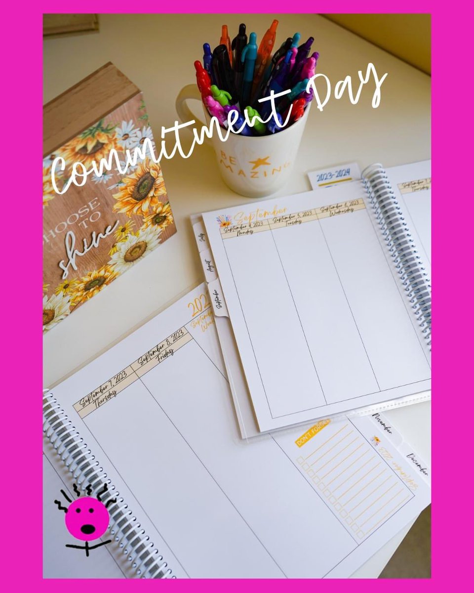 College Commitment Day is May 1st! Gift a planner to celebrate! 
savingsanityplanners.com
#collegecommitmentday #planner2023
