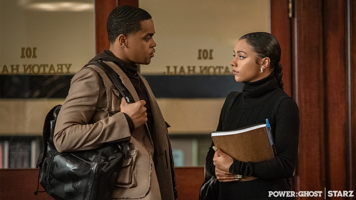 Effie, please...😩 This gonna be one spicy conversation. Come through Friday on @starz. #PowerGhost