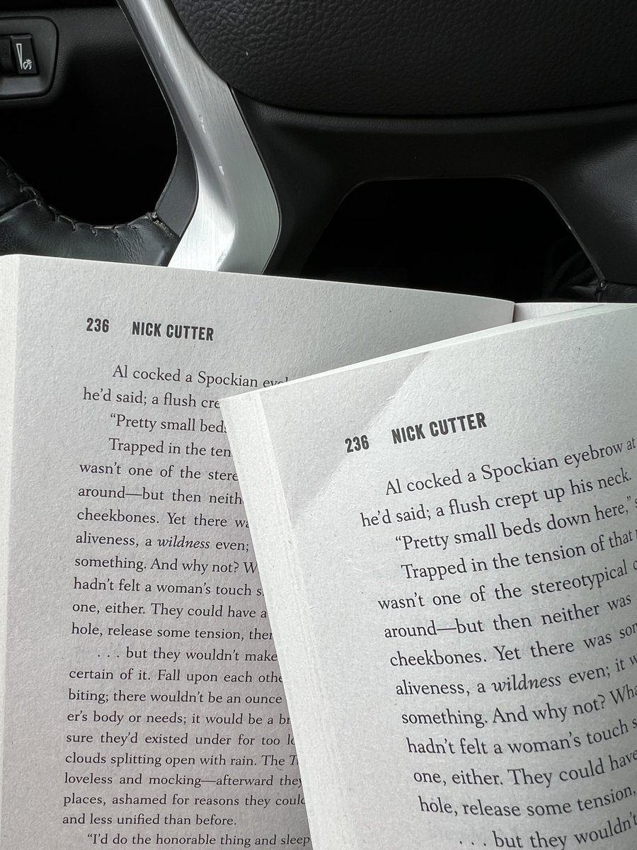 Reading The Deep by #NickCutter and something happened to me that’s almost as horrible as what’s happening in the book. Right in the middle of the book, there’s a 47 page MISPRINT! I’m literally half way thru and now have to wait for Amazon to send me a replacement.