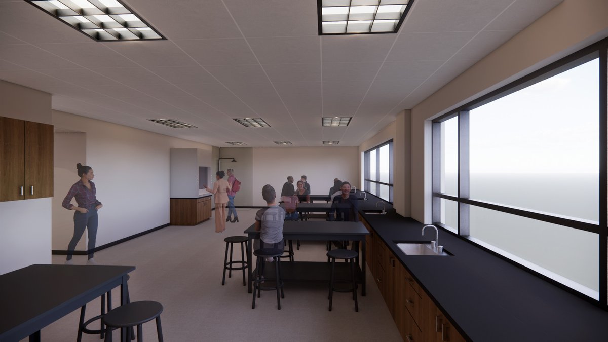 BLRBarchitects's tweet photo. Progress is being made at Central Christian School – transforming an existing office building into a school – with community involvement at the center as the faculty and parents work together to get demolition done and salvage materials from other buildings.

#InProgress https://t.co/krG8CLqKdC