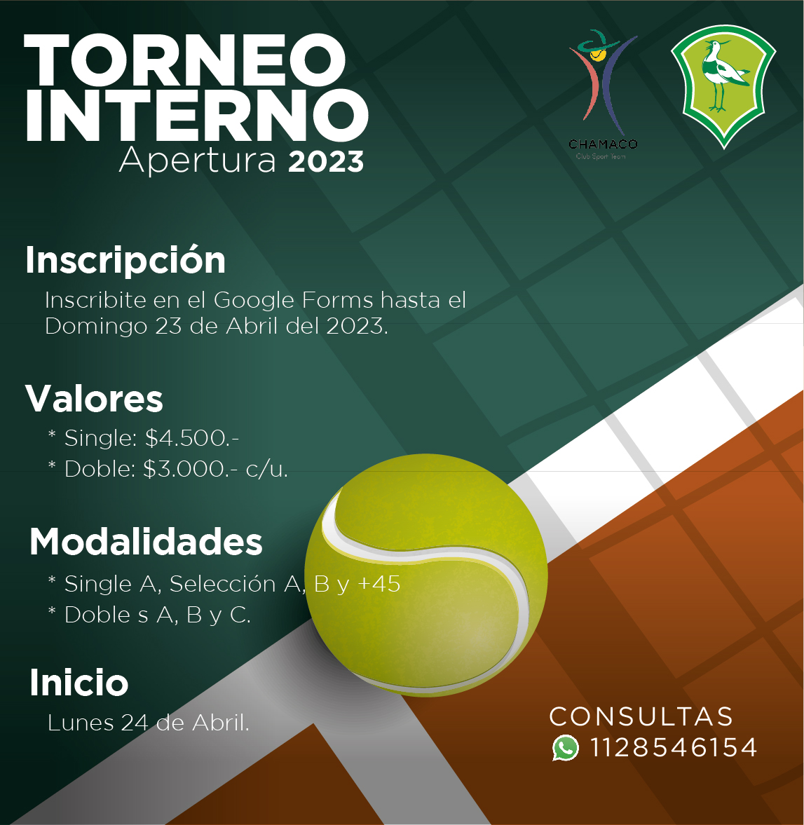 ClubStaBarbara's tweet photo. Insripción: https://t.co/lJxwvvMbT7 https://t.co/mEc8f23VL5
