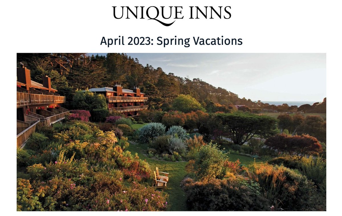 UniqueInns's tweet image. Check out our latest newsletter for sunny special offers that will be sure to brighten your day! ☀️

uniqueinns.com/newsletter?id=…

#travel #tripideas #vacation #travelspecials #vacationpackages #stanfordinn #overleaflodge #churchillmanor #steamboatinn #tallmanhotel #avalonhotel #PNW