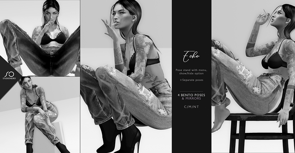 StudiOneiro's tweet photo. Coming tomorrow at DUBAI Event ๐ทโค :studiOneiro: Echo BENTO set / 20th April - 15th May Taxi โค https://t.co/DFDwMdJxlQ โขโคโขโคโขโคโขโคโขโค โขโคโขโคโขโค #secondlife #Dubaievent #studiOneiro #SL https://t.co/nbfqhiz8Vb