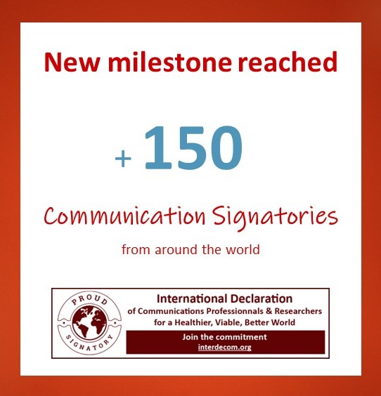 interdecom21's tweet photo. Major milestone reached!  Over 150 #communication organisations from 45 countries in every part of the 🌍 are now united through all adversities 🙏  
https://t.co/gpthrqIslv

@DejanVercic @nitinmantri @HoratioNelson @antoniodigenova @Alex_Buhmann @stepru  @marian_ventura @ICCOpr https://t.co/puRKqR3HB4