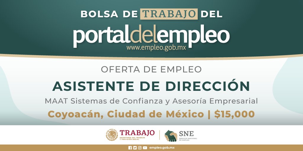 Servicio Nacional de Empleo (@empleogob_mx) / Twitter