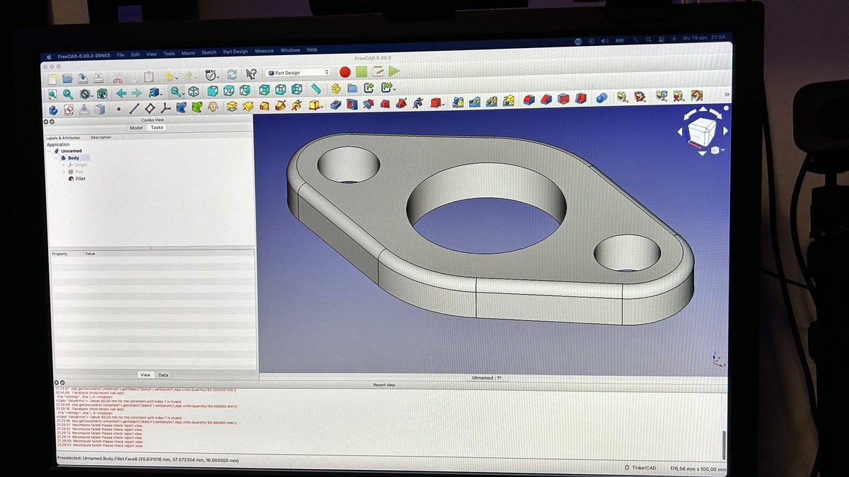 FreeCAD (CAD+CAM+FEA) on Twitter: