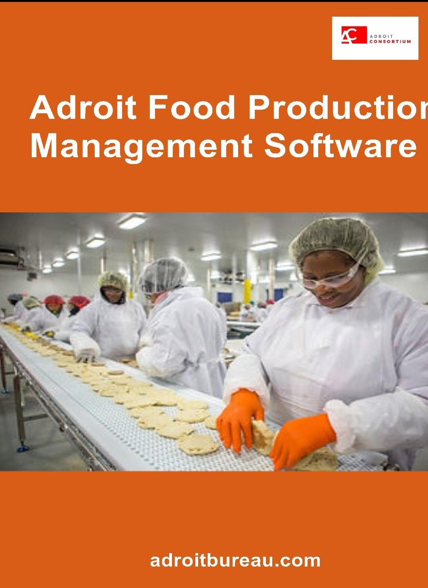 AdroitBureau's tweet image. #onesoftware for Food Manufacturing.
