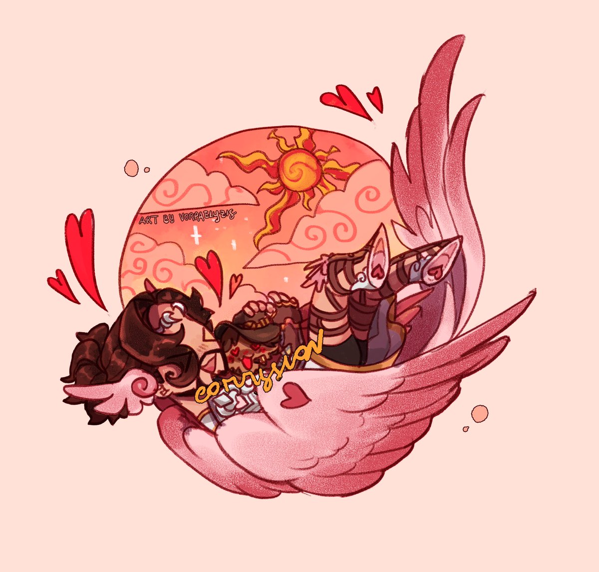 Cupid Hanzo chibi comms for anon!! Thank you so much for the support 🥺❤️
