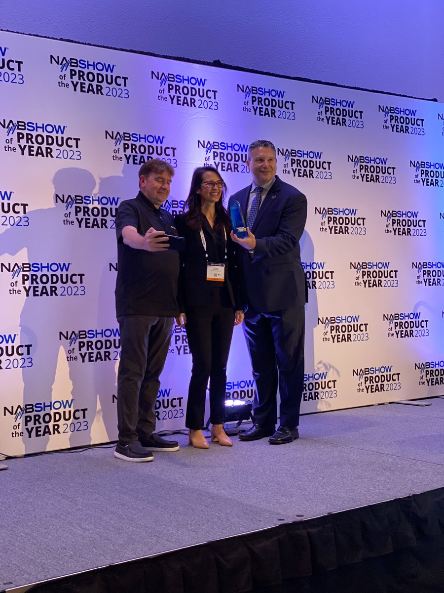 @SonyProUSA Spatial Reality Display won #nabshow Product of the Year award 🏆 for Display Technology! 🎉 So proud to be part of #teamsony on this amazing product👏🚀 #SRDisplay #3D #techinnovation #VRAR #innovation #unity #unreal #sony #nabshow2023 #nab2023 #awardwinning
