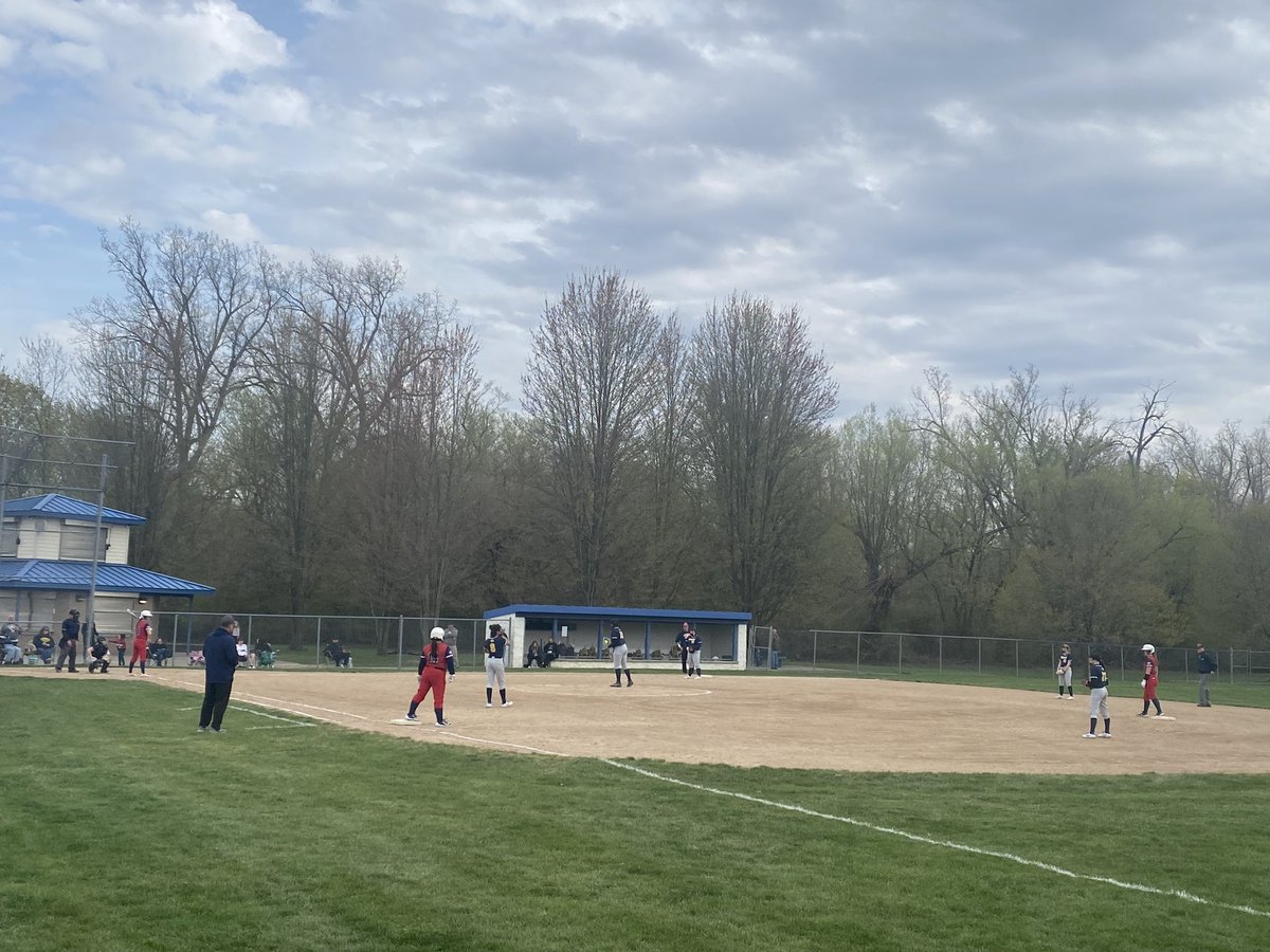 Great Day For Softball and Baseball. Go Zebras!!
