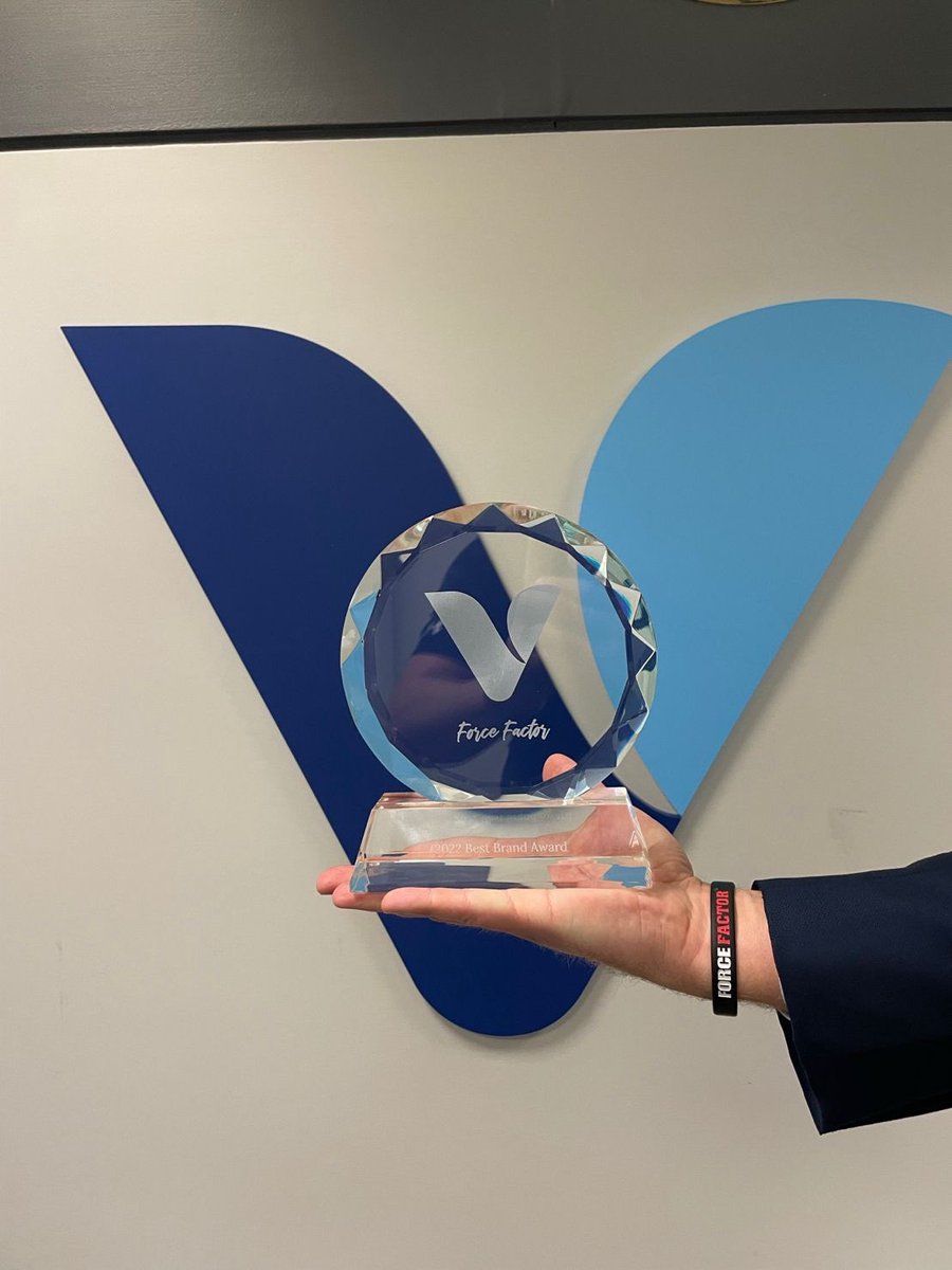 ForceFactor's tweet photo. BIG News! 👀

Thank you very much to our strong partners @VitaminShoppe for choosing Force Factor as 2022’s Best Brand of the Year! 🏆 🎉 🎊 #forcefactor #vitaminshoppe #supplements #healthandwellness https://t.co/TrYwcKYokS