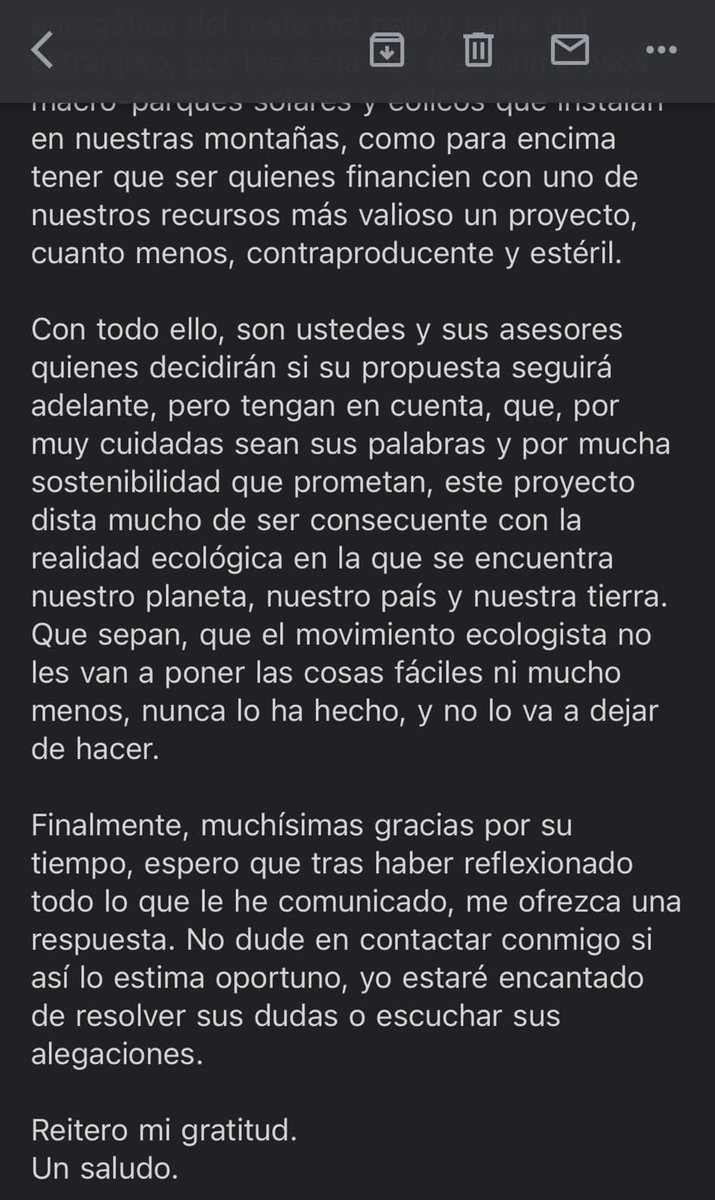flaviaapeelaezz's tweet photo. ABRO HILO:

Os pongo en contexto, un amigo escribe al alcalde de nuestra ciudad (Valladolid) sobre la propuesta de hacer un parque acuático en nuestra ciudad, argumentando razonablemente cada parte de su opinión. https://t.co/pg9wDm5wpE