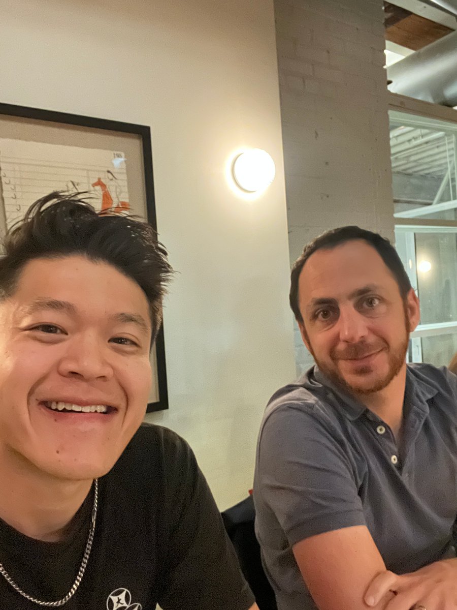 It's incredible how time flies! Yesterday at <a href="/MicroConf/">MicroConf</a>, François LAGIER and I had our first 1x1 dinner together as co-founders of <a href="/CloudForecast/">CloudForecast</a>  in 4+ years! 

Our strong relationship is probably our #1 company asset and has helped us through a lot over the past 4 years.