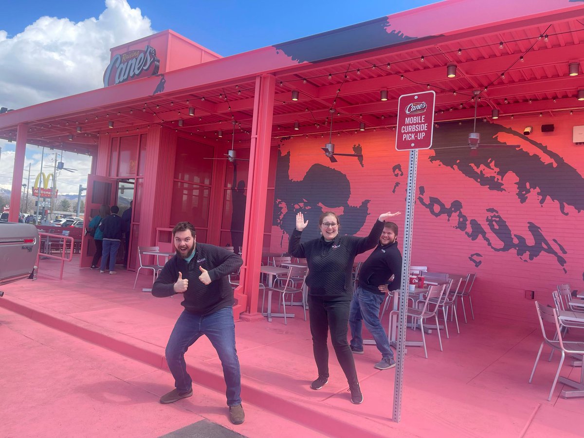 Voices_Now's tweet photo. Enjoy our post-lunch photos after visiting the Post Malone Raising Cane's! #postmalone #raisingcanes https://t.co/K7ZtRQWp58