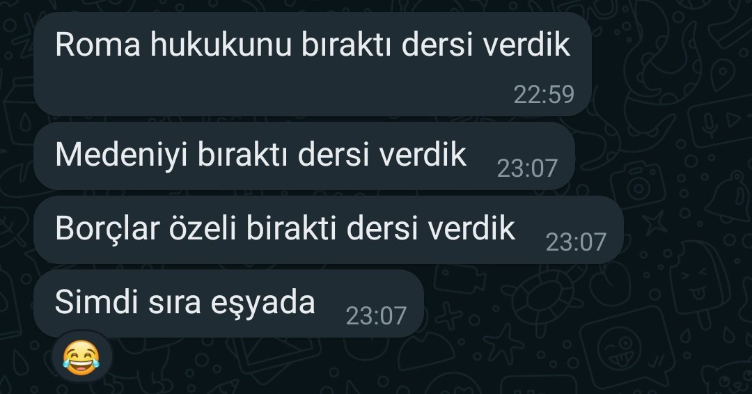 Hukuk zor değil arkadaşlar. Vesselam hocalar çok zor....
