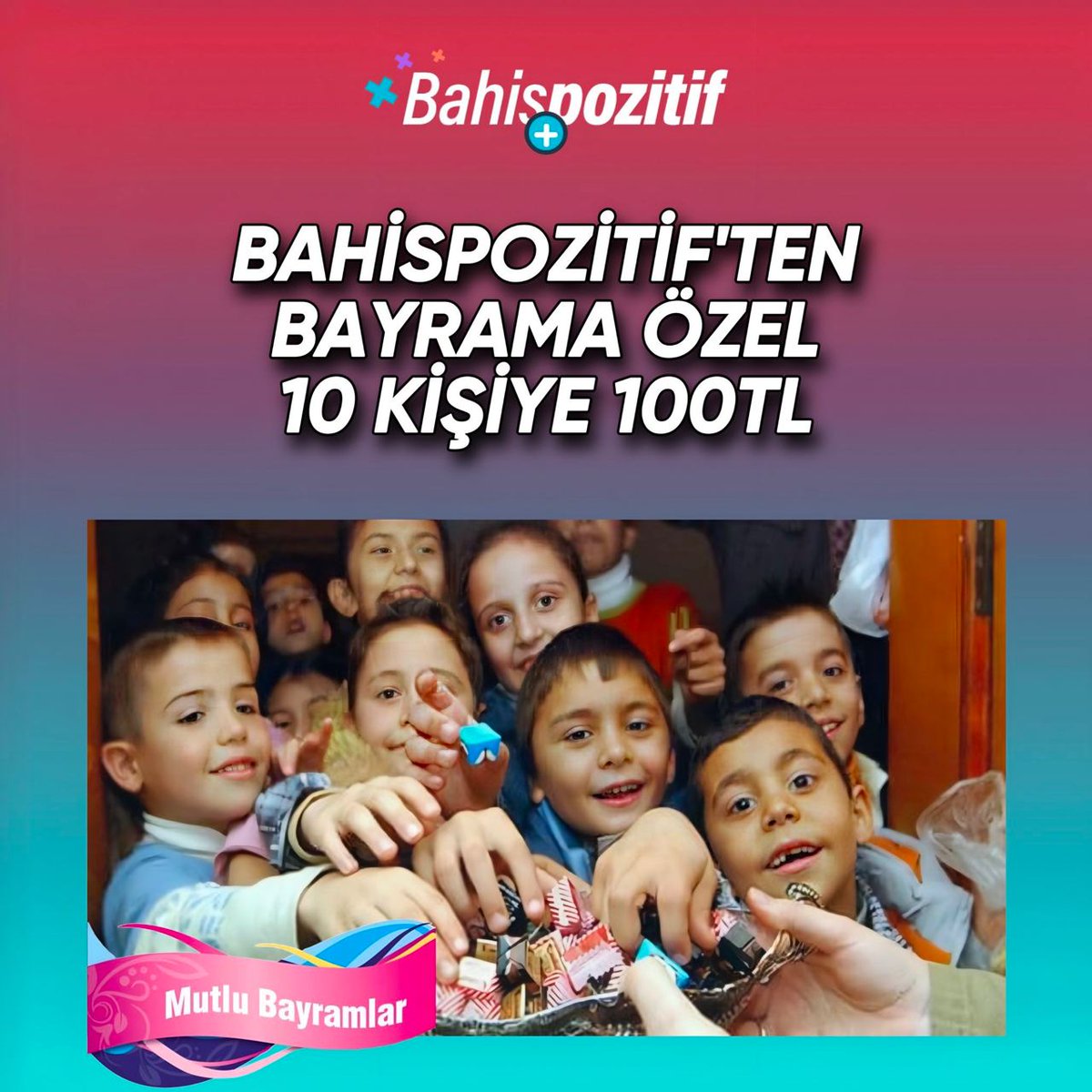 pozitifbahis1's tweet photo. BAHİSPOZİTİF'TEN

🎆 BAYRAMA ÖZEL ÇEKİLİŞLE 

10 Kişiye 100 TL PAPARA! 🎁

TELEGRAM KANALIMIZA KATILMANIZ GEREKMEKTEDİR

TELEGRAM KANALINA KATILMAK İÇİN ▶️ https://t.co/aXMWPiOXxB

⏭️ Detaylar: https://t.co/uMCY1wBYgQ

BAHİSPOZİTİF AİLESİ OLARAK İYİ BAYRAMLAR DİLERİZ https://t.co/xuOLsM3JfJ