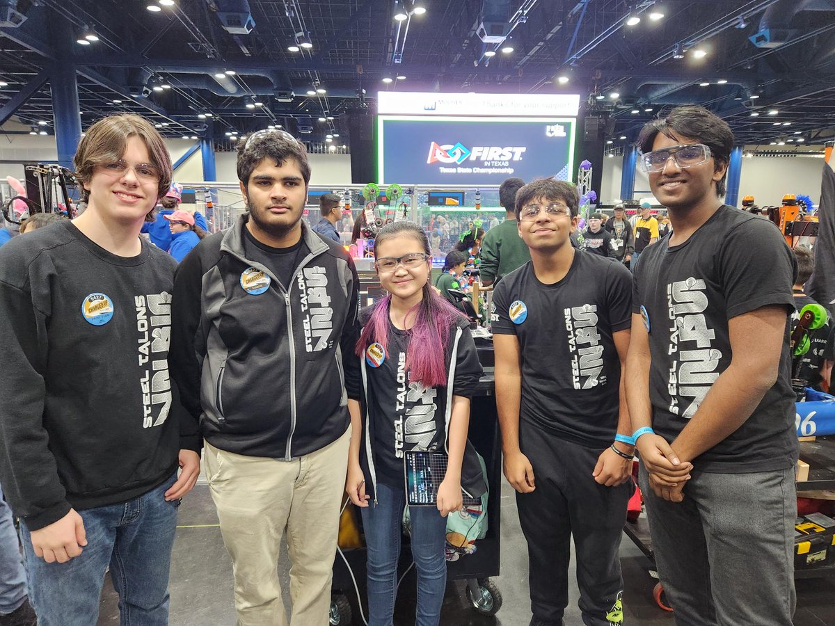 Katy ISD (@katyisd) on Twitter photo Congratulations to our Katy ISD robotics teams competing at the <a href="/FIRSTweets/">FIRST</a> World Championships starting today! The <a href="/JhsWarriors/">Jordan High School</a> Golden Warriors, the <a href="/cinco_school/">Cinco Ranch High School</a> CRyptonite and <a href="/TompkinsHS/">Tompkins High School</a> Steel Talons. Good luck and great work to our robotics teams! bit.ly/3URrqZP Congratulations to our Katy ISD robotics teams competing at the <a href="/FIRSTweets/">FIRST</a> World Championships starting today! The <a href="/JhsWarriors/">Jordan High School</a> Golden Warriors, the <a href="/cinco_school/">Cinco Ranch High School</a> CRyptonite and <a href="/TompkinsHS/">Tompkins High School</a> Steel Talons. Good luck and great work to our robotics teams! bit.ly/3URrqZP