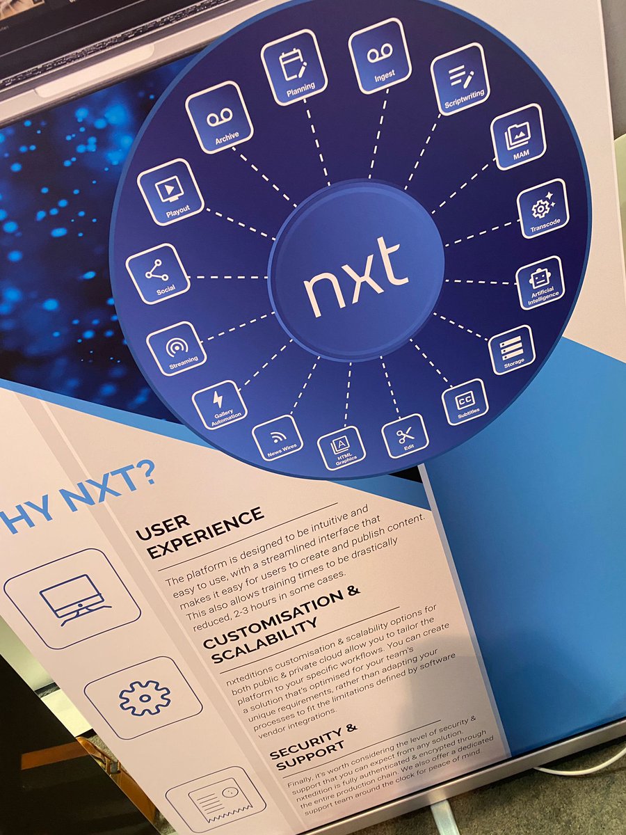 nxtedition's tweet photo. We've had an amazing time exhibiting at #NABShow. Thank you to everyone who stopped by booth C1819 to see how #nxtedition can help you deliver compelling #storytelling fast and accurately. Until next time @NABShow @NABAmplify #microservices #virtualassets #AI #nxt #storytelling https://t.co/RtDKuMEqyw