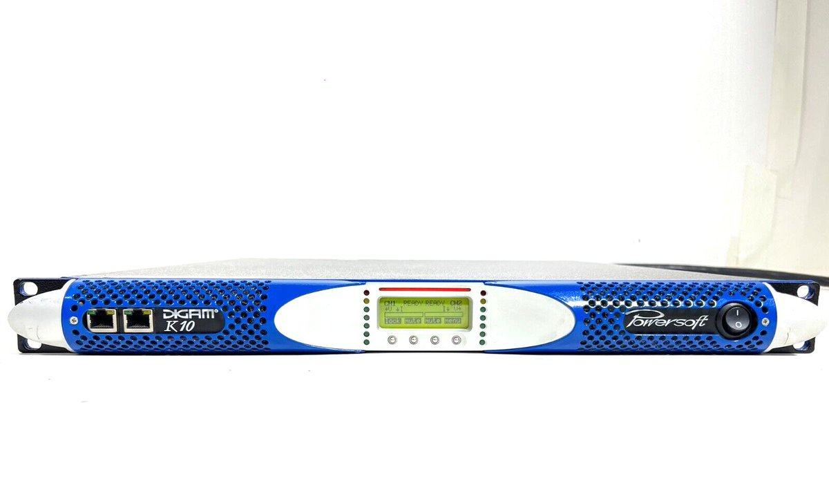 TrueHeartSound's tweet image. Powersoft NON-DSP K10 12000W Power Amplifier W/AEOSP (One ) $2,625.00 USD

Please check out our website at trueheartsound.com or give us a call on Whatsapp at 1.917.708.3778 or on our office number at 1.954.616.5622