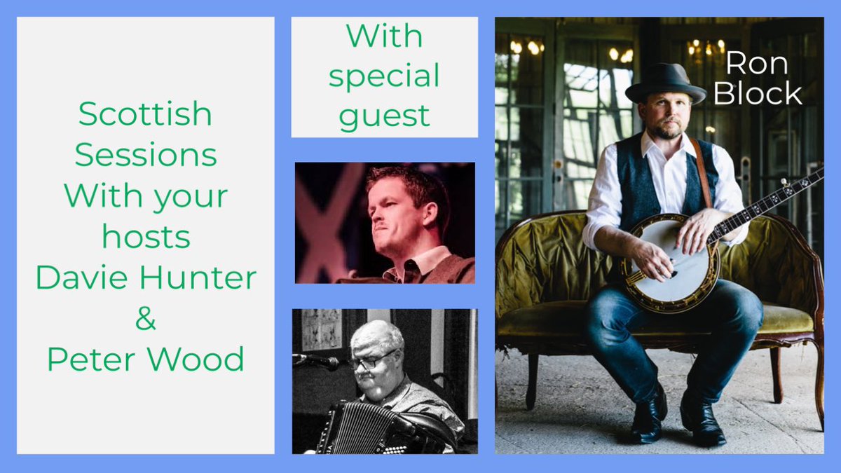 TartanTunes's tweet photo. Will be a great interview Sunday 8.00pm uk time on Twitter, Facebook & YouTube #ronblock #alisonkrauss #countrymusic #banjo #guitar
https://t.co/xK0BlPMwff https://t.co/UOJ4iJIERL