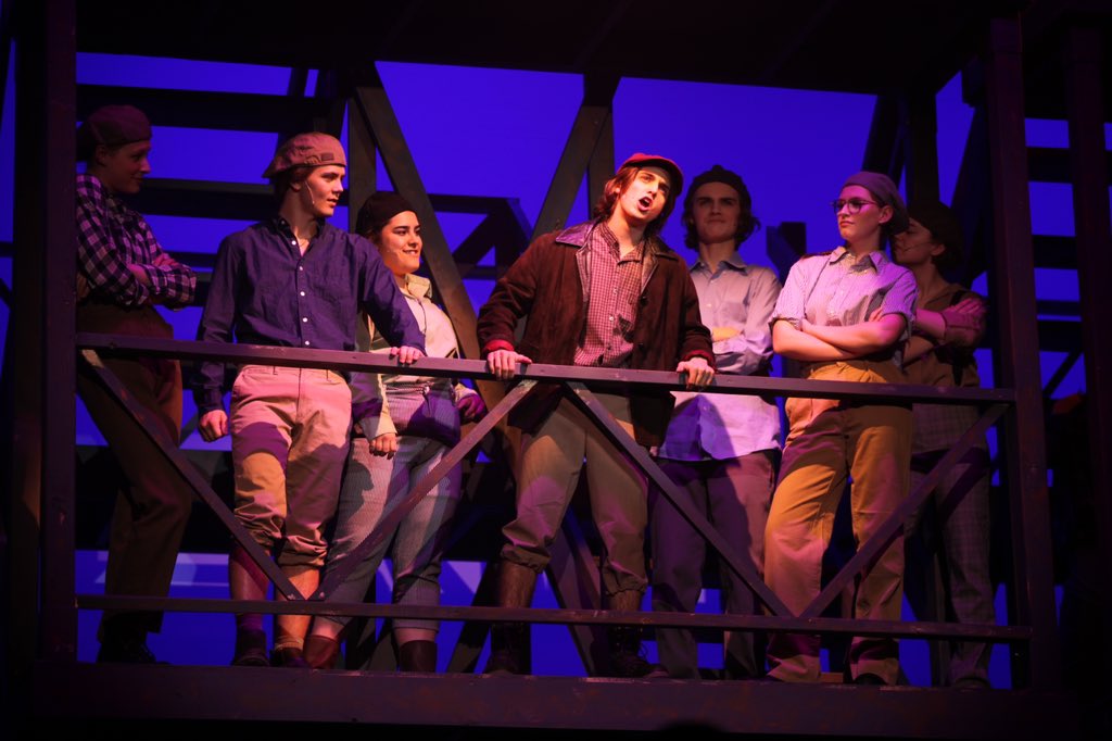 redriverchoirs's tweet photo. 🎭SHOWTIME AT THE RRHS PERFORMANCE HALL🎭

Catch “NEWSIES” at Red River High - Thursday, Friday, and Saturday at 7:00 pm and a Sunday at 2:00 pm.  

A high energy show for all ages. You DON’T want to miss this one!

Tickets at https://t.co/3m1nnC0vMw

#EnjoyTheRide https://t.co/2VJA4GSTHe