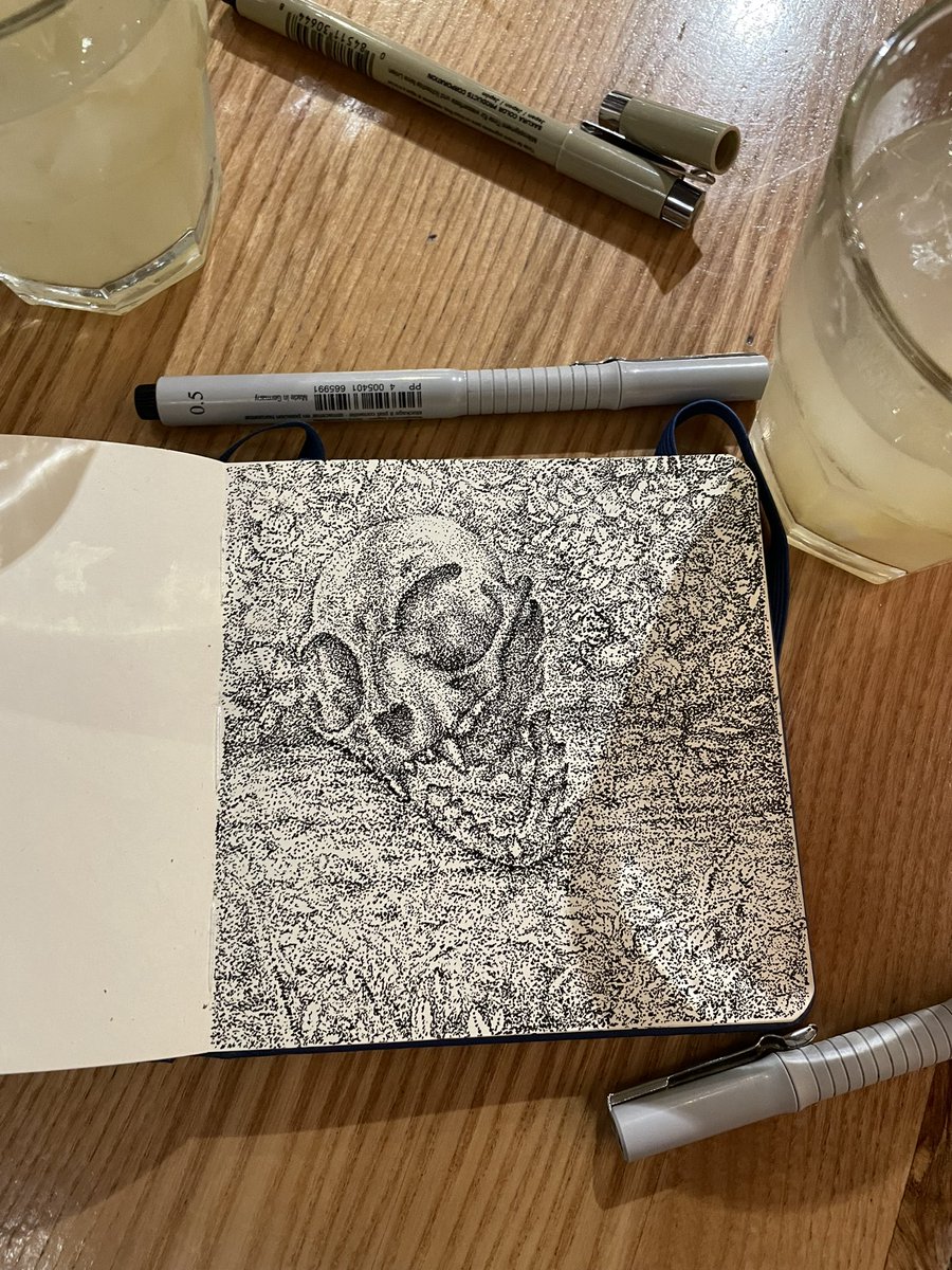 🫡 almost done with the sketchbook 🫡