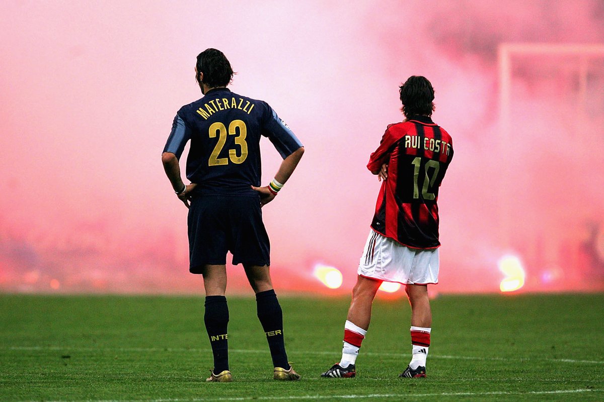 A Milan derby is a perfect excuse to share one of the greatest photos of all time once again