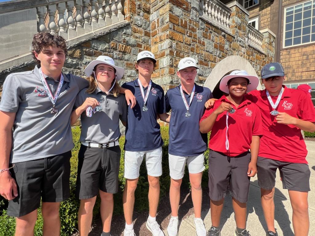 CLjr71's tweet photo. Congratulations to the LCS golf team on their 2nd place finish in The Falcon Open at The Palisades CC. https://t.co/1RKyM4LKxW