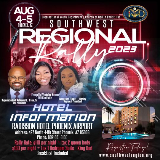 official_iydswr's tweet photo. I’M POSSIBLE!!! Everything I touch, dream and envision is possible!!!

Every Southwest Region youth, young adult and youth leader, the Rally is HERE!! This year we’re making sure you WALK in the POSSIBILITIES of God in EVERY area of your life!! Don’t miss this EXPLOSIVE moment! https://t.co/cbPMyJT4sU