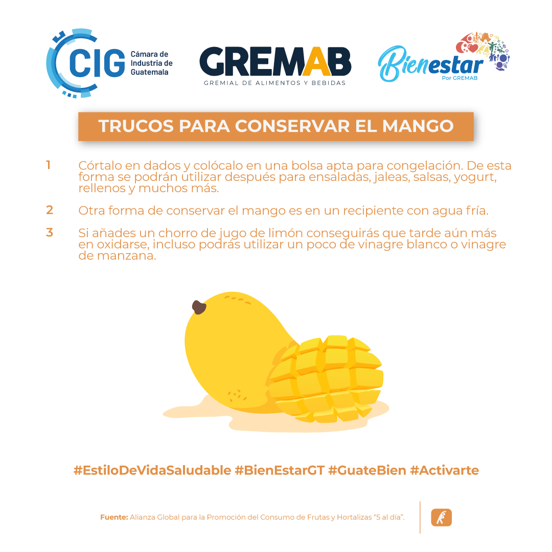 BienestarGuate's tweet photo. #Activarte | Estilo de vida saludable 🤸♀️
La llegada del verano trae consigo una temporada de frutas refrescantes, entre ellas el mango, también llamado “melocotón de los trópicos”.
#Activarte #BienEstar #BienEstarGt #VidaSaludable
@industriaguate
@Gremabgt https://t.co/C11PVki9Kk
