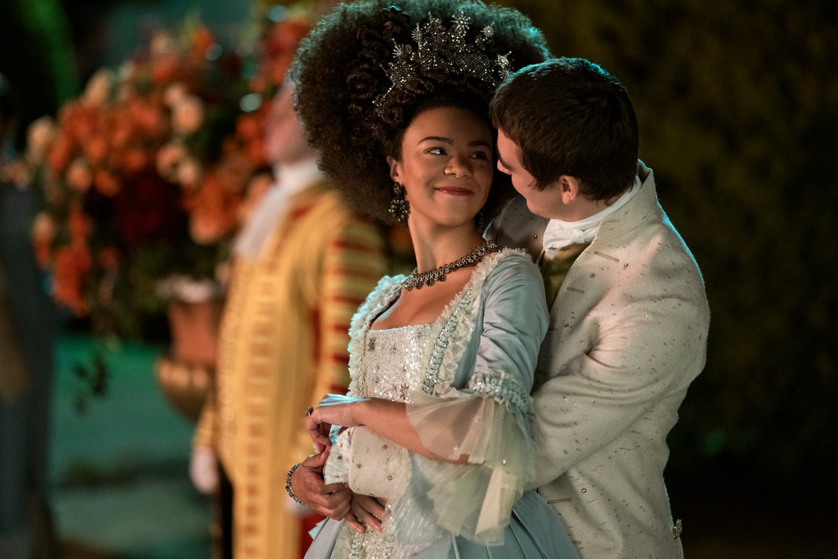 Two weeks until Charlotte takes the throne!

Queen Charlotte: A Bridgerton Story premieres May 4