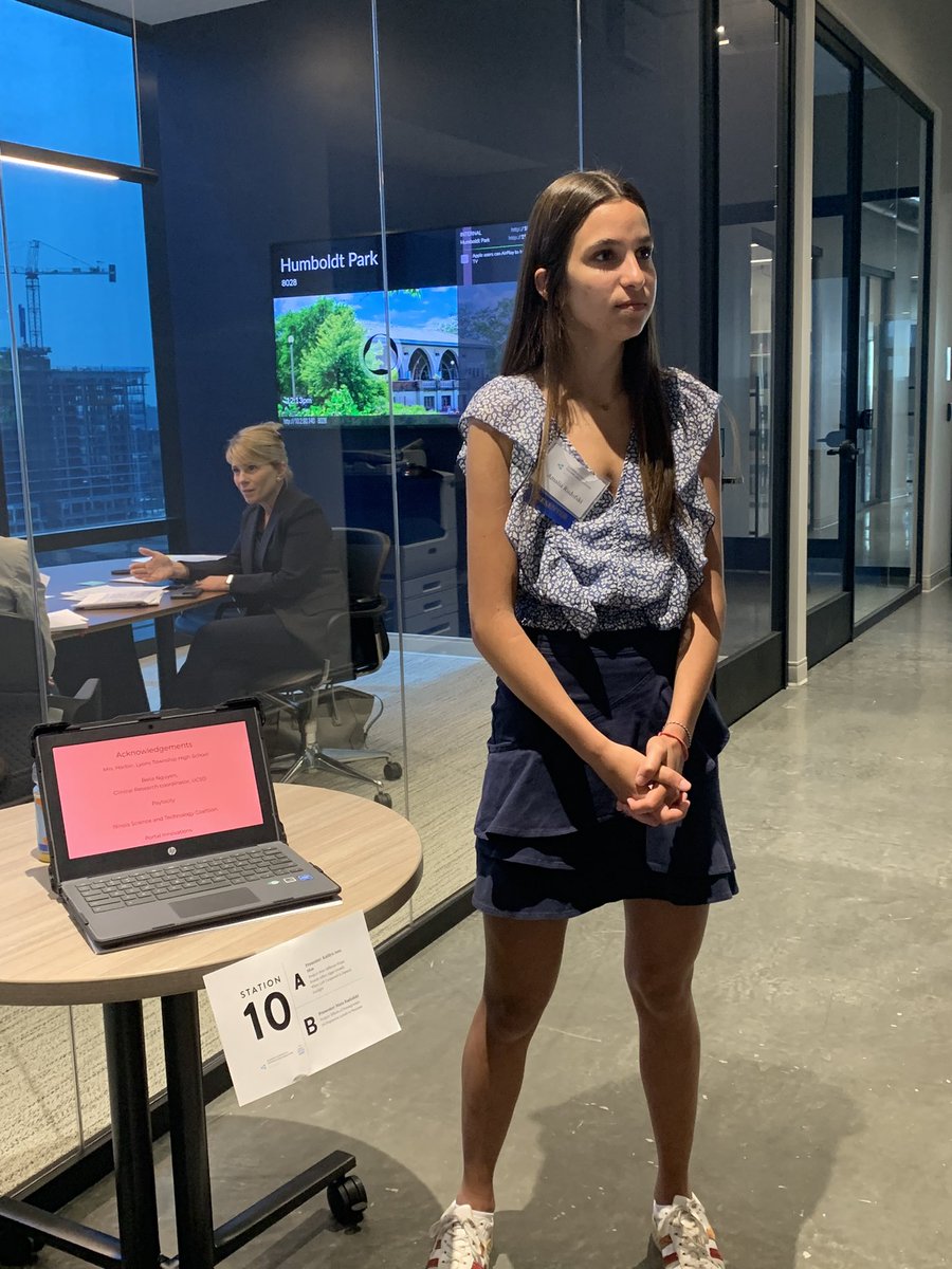 Congrats to Maia and Julio for winning scholarships and being chosen for the Student Research Showcase with their STEM research projects. STEM ON!