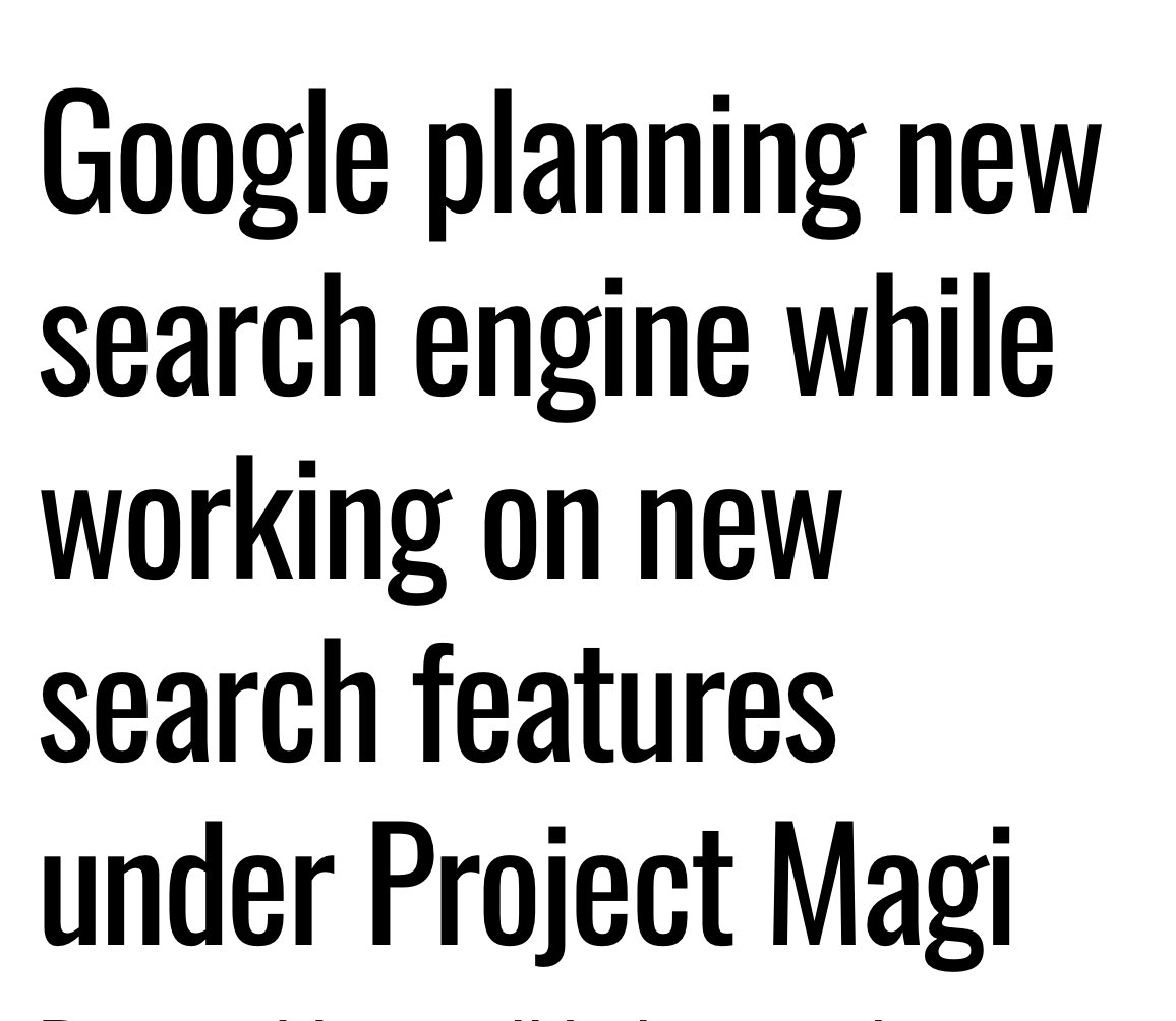 digitalmedia215's tweet photo. #projectmagi #google #aisearchengine #aisearch #newaiproject #magi https://t.co/LVZqyCsZqF