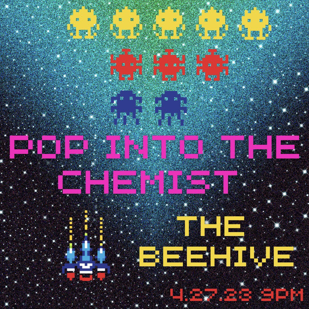 Pop_Chemist's tweet photo. Next Thursday @BostonBeehive ! #livemusic #SpringVibes #Boston #SPRINGBREAK #jazz #rock #pop #fusion #jamband #popintothechemist #⚛️ https://t.co/I2Fk9YNuza
