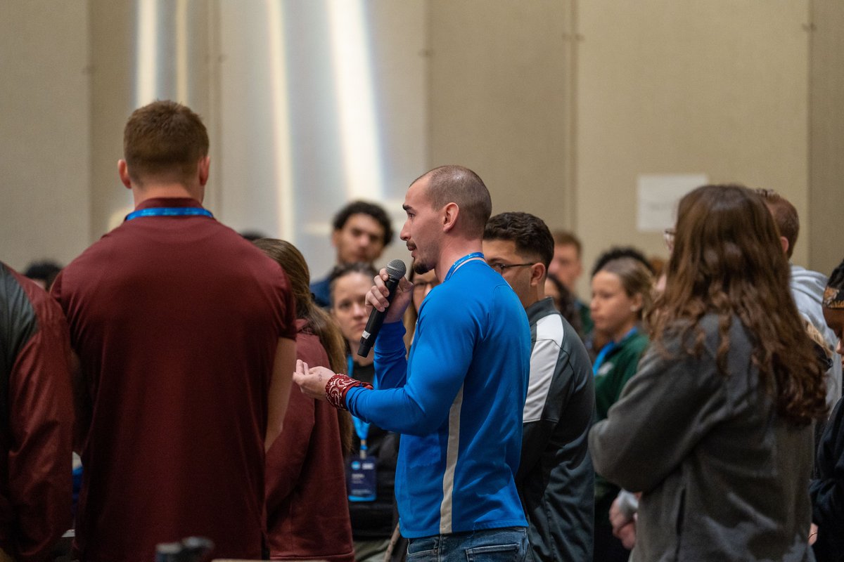 NCAADII's tweet photo. The fifth #NCAAD2 SAAC Super Region Convention was a hit!
Thank you to all the student-athletes and administrators for attending. We are so proud you made it yours!
#D2SAACConv | #MakeItYours https://t.co/8Llvs4W5No