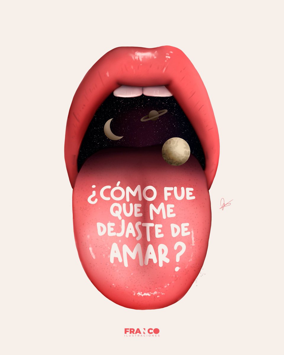 Franilus's tweet photo. Hoy ando con con el corazón 💔 Gracias @monlaferte por inspirarme con tu música. 
.
.
.
#ilustracion #monlaferte #Musica #arte #digitalart #illustration https://t.co/v52lgdy4Og