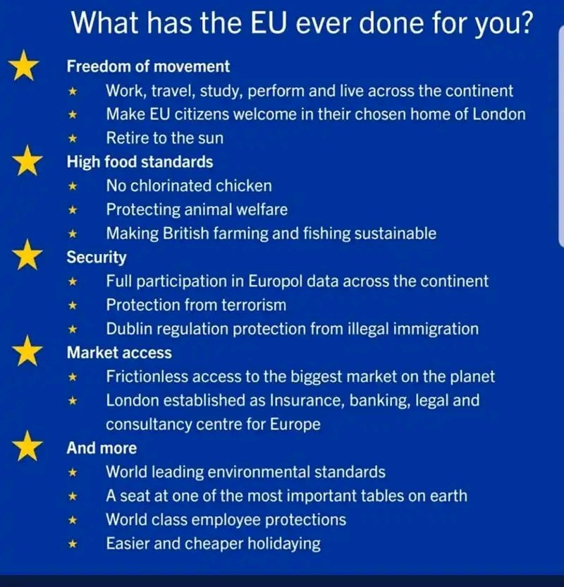 ScotsFitbaFan's tweet photo. @RishiSunak #EUMembershipBenefits, #EndToryBrexitDisaster, #ToryBrexitDisaster, #BrexitDisaster, #PutinBackedBrexit, #LiarJohnsonsRussianParty, #ToryRussianMoney, #ToryCorruption, #TorySleaze, #GetToriesOut, #ToriesPartiedAsPeopleDied, #GetUKJoinEUDone, #FastTrackUKJoinEU. https://t.co/h4O3KS0YvK