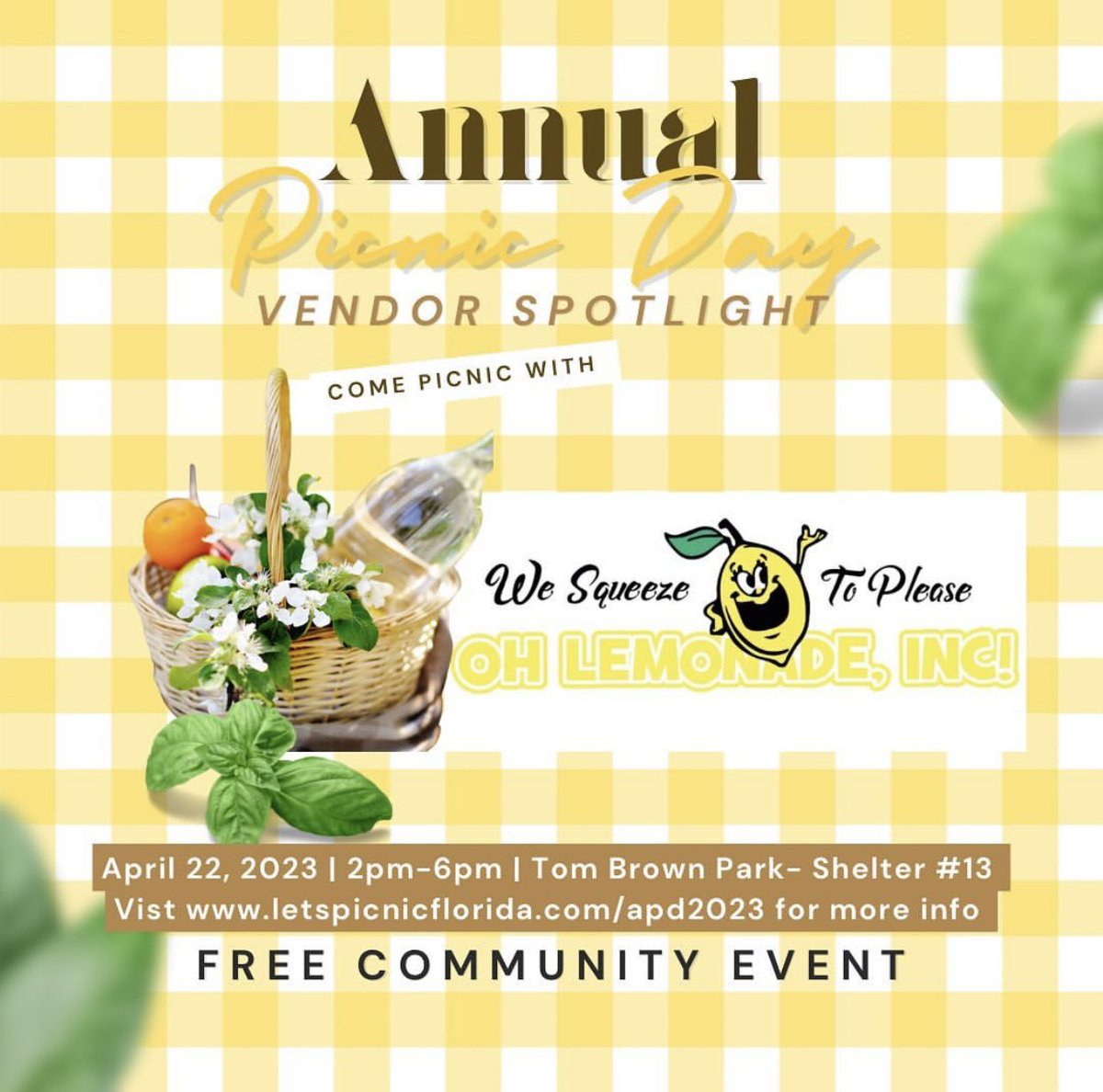 FSUAlex_'s tweet photo. Don’t miss out this Saturday we gone have the best cheesesteaks in tally, the best dj production company, some of the best lemonade, and the one and only Kona Ice. Make sure not to miss it. Free event at Tom brown park from 2-7. @LetsPicnicFL or visit https://t.co/IrDilUOzNz ! https://t.co/QbRq7k64fV