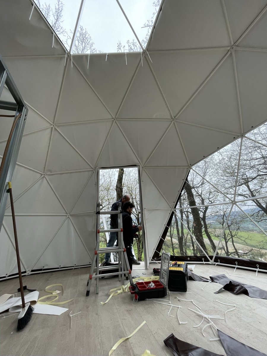 Working progress #thebubbleretreat Marche